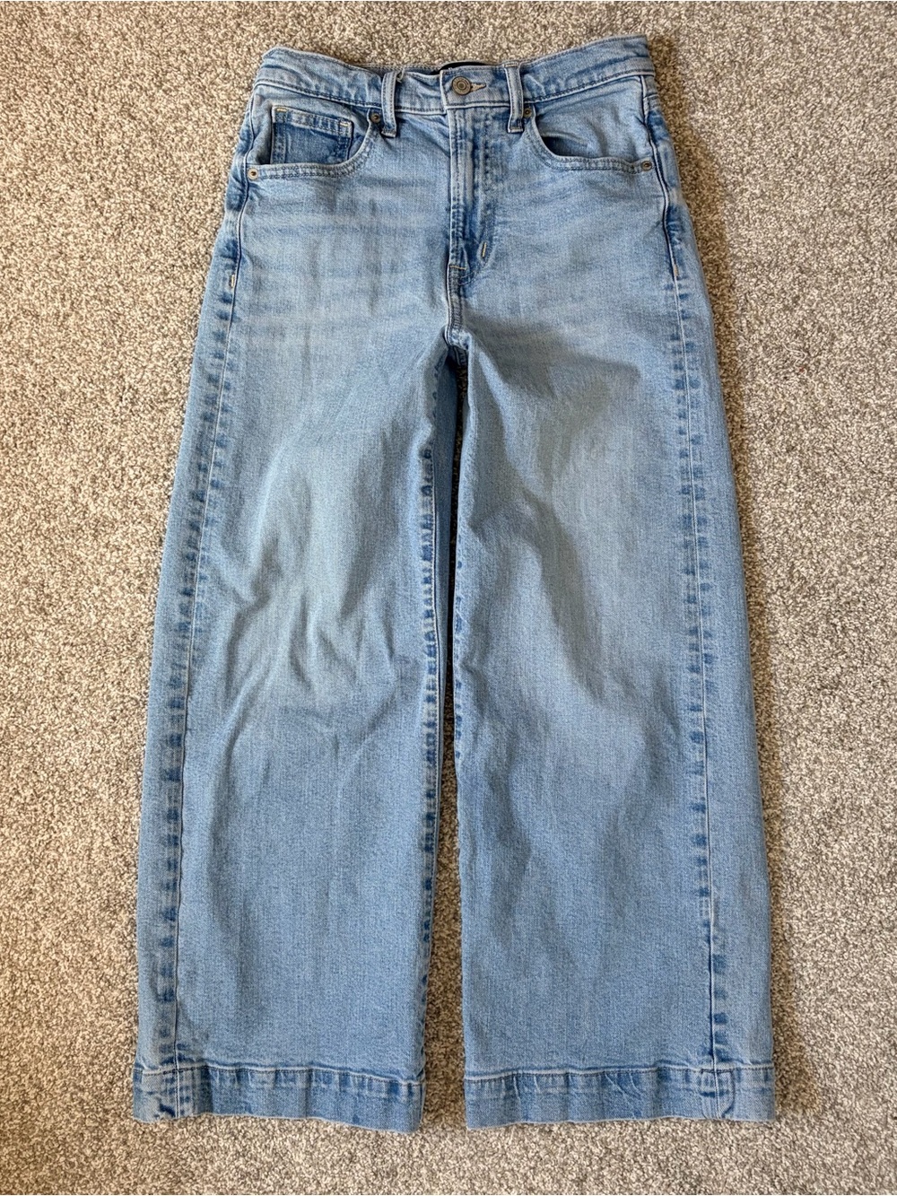 GAP ‘High Rise Wide-Leg Crop’ Jeans Sz 4/27R